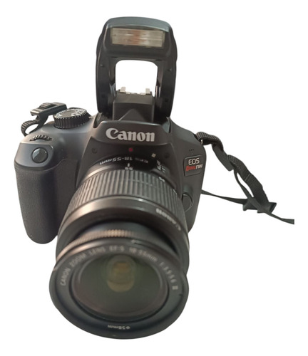 Câmera Canon T100 Dslr + Lente 18-55 Mm Completa Preto (Usado)