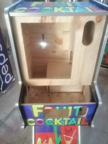 Mueble Tragamonedas Maquinita Triplay Impreso Para Pikachu (Usado)