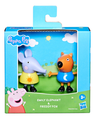 Peppa Pig  Amigos De Peppa - Pack X 2 Emily Y Freddy Hasbro