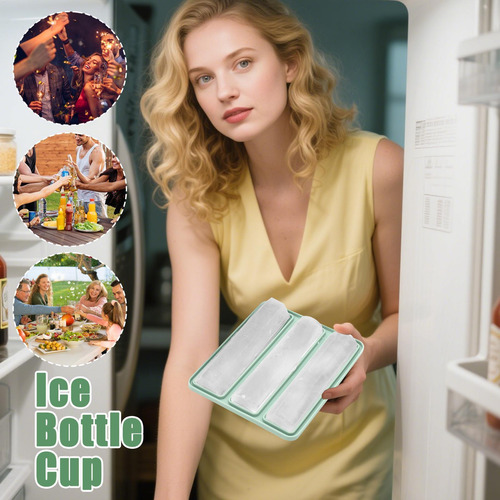 Molde Para Hielo De Cocktail Cubitera En Silicona Para Conge