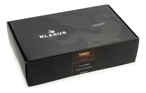 Alfajor Premium Blasus Dulce De Leche C/chocolate 12un 900g