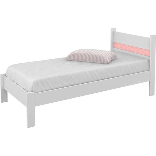 Cama Infantil Multicores D802 - Rodial - Branco / Colorido