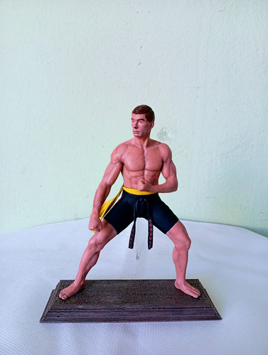 Van Damme Clássico Frank Dux Action Figure Boneco Estátua
