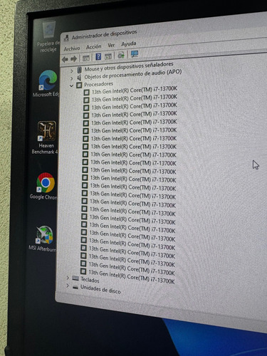 Procesador I I7 13700k Ga1700 5.1 Ghz Garantía 6 Meses. (Reacondicionado)