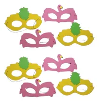 Comprar Antifaz Flamenco Piña Antifaces Goma Eva Cotillon Piña X10