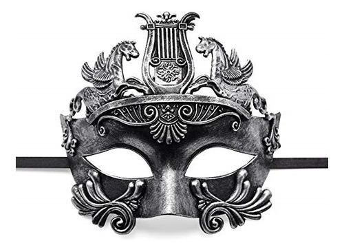 Máscara Para Disfraz Para Hombre Estilo Romana Y Griega