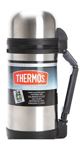 Termo Thermos Vianda Termica 1,2 Litros Acero Inoxidable