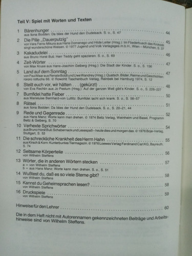 Imagen 2 de 5 de Spiel Und Spab Mit Sprache 2 * Wilhelm Steffens *