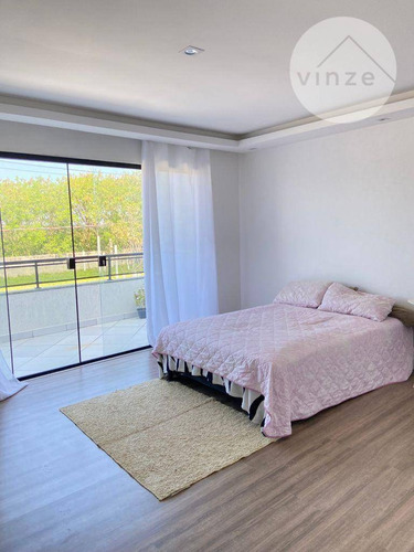 Imagem 5 de 27 de Casa Triplex À Venda Com 190m² De Terreno No Condomínio Advanced Com Portaria 24h, Em Vargem Pequena. - Ca0028