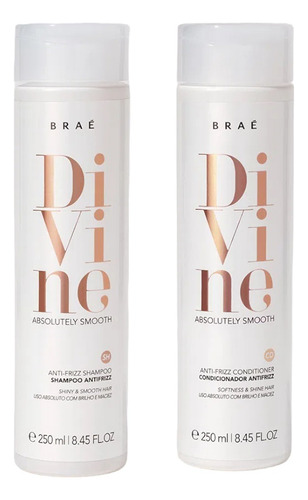 Kit Braé Divine Duo Shampoo E Condicionador 250ml