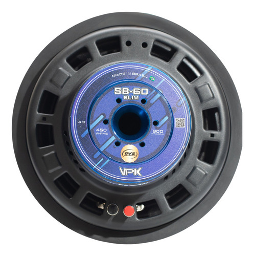 Subwoofer 10 Qvs Slim 450 Watts Rms 4 Ohms