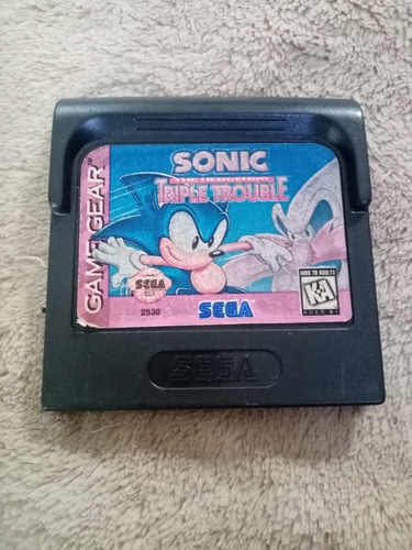Sonic The Hedgehog Triple Trouble Sega Gamegear Game Gear