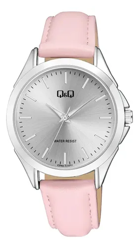 Reloj Para Mujer Q&q C04a-025py C04a-025py Rosa