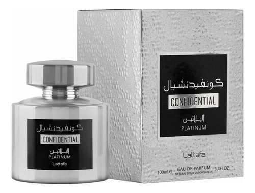 Perfume Confidential Platinum Hombre Incansable Edp 100ml