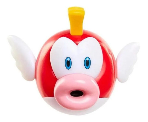 Brinquedo Colecionável Super Mario 6,3 Cm Cheep-cheep 3001