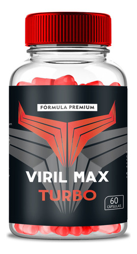 Viril Max Turbo Desempenho Máximo - Kit 3 Potes Original