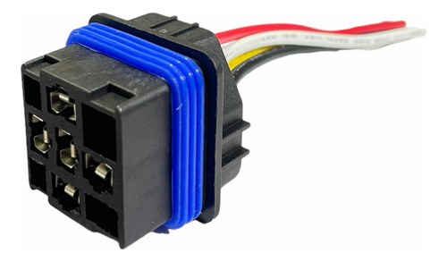 Socket Relay Impermeable Arnes Conector Relevador 5 Pin 12v