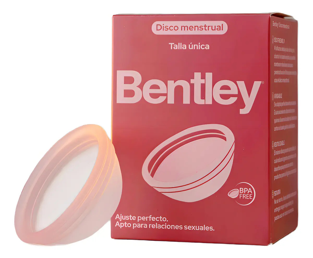 Disco Menstrual Bentley Talla Única Silicona Médica 1 Unidad