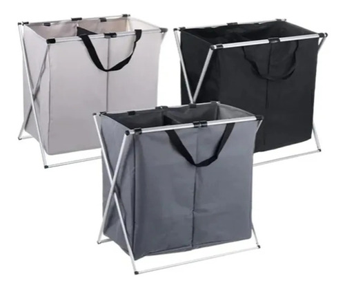 Cesta Canasto Plegable Almacenamiento Ropa Sucia Doble Xl