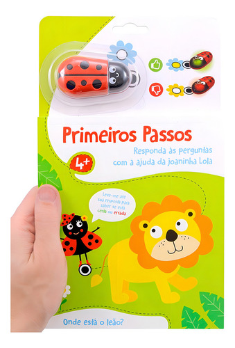 Onde está o leão?: primeiros passos, de Companhone, Marcia Duarte. Editorial Yoyo Books, capa mole em português, 2018