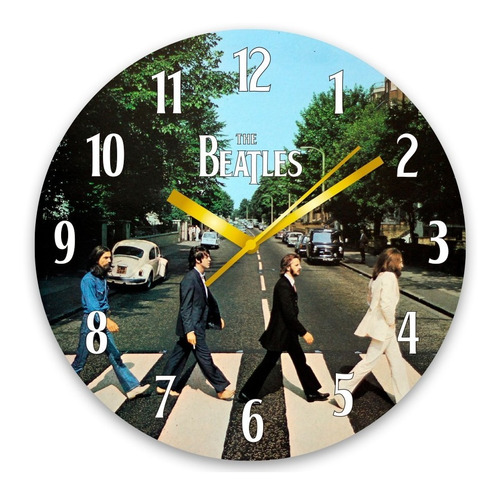 Reloj De The Beatles Abbey Road 30cm