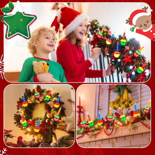 Luces De Cuerda De Burbujas De Navidad De Moonflor - Luces D