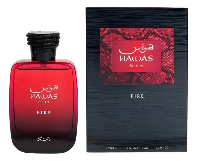 Perfume Hawas Fire Para Hombre De Rasasi Edp 100ml