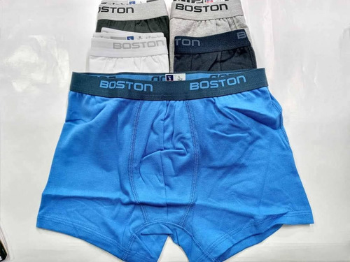 Boxer Corto Boston Packs Six Pack De 6 Unidades 107 Soles 