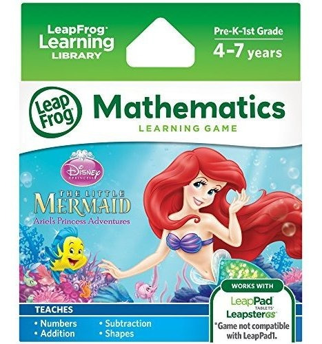 Leapfrog Disney The Little Mermaid Juego De Aprendizaje