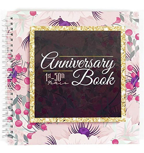 Libro De Aniversario  Un Álbum De Recuerdos De Boda