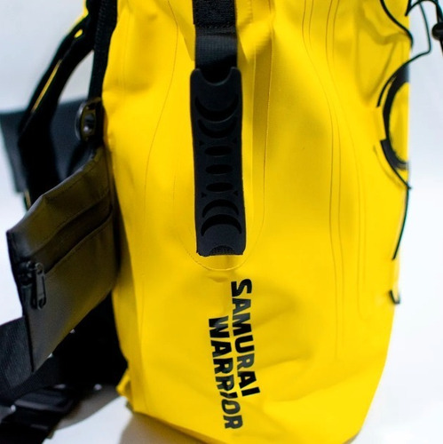 Imagen 5 de 10 de Mochila Moto Estanco Impermeable 33/55 Lts Samurai Warrior