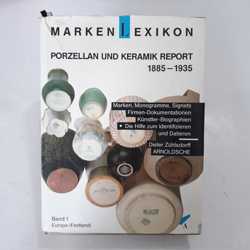 Livro - Marken Lexikon: Porzellan Und Keramik Report