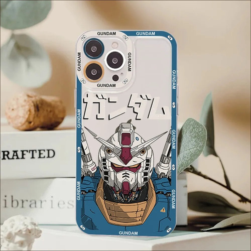 Funda De Teléfono Gundam Robot Para iPhone 11, 12, 13, 14