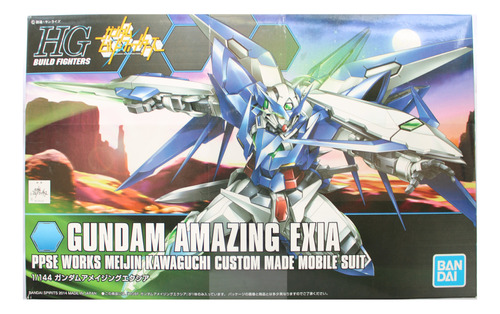 Hgbf 1/144 Mobile Suit Gundam Amazing Exia Armable