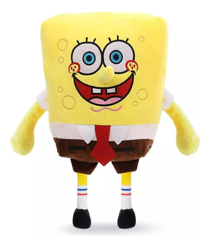 Peluche De Bob Esponja 3d Kawaii Importados De 65 Cm 