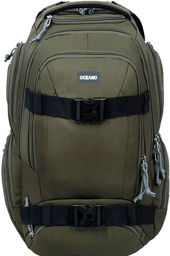 Mochila Hombre Porta Laptop Viaje Cabina Vuelo Militar Trgs 