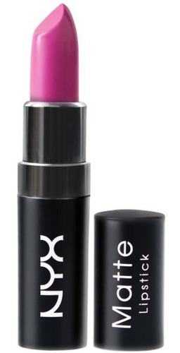 Labial NYX Professional Makeup Matte Lipstick color shocking pink