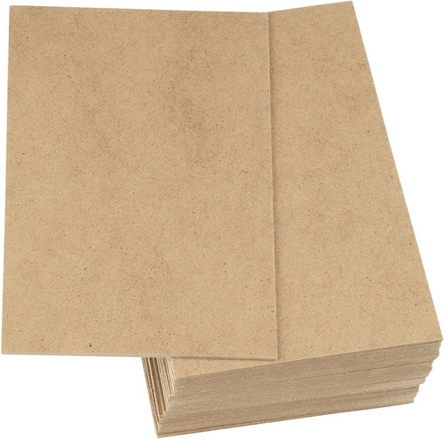 Lamina Panel Tablero Mdf 3mm 10x10cm 50pz Cortado En Laser