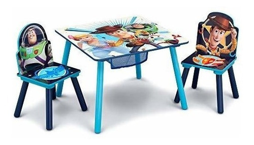 Juego De Sillas Y Mesa Para Niños Delta Delta (2 Sillas Inc