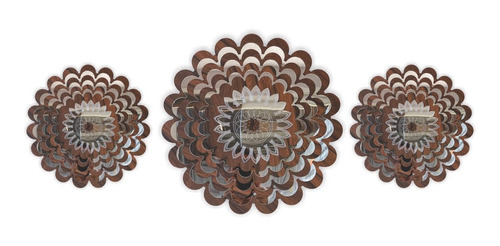 Mandala Decorativa Ambiente Sala Quarto Kit 3 Peças 38170