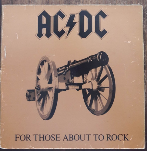 Lp Vinil (vg+) Ac/dc For Those About To Rock We 1981 Br Gat