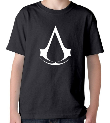 Remera Algodon Niño - Assassin's Creed - Ok Creativo