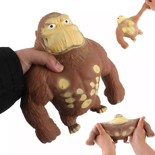 Juguete Gorilla Decompression Monkey Para Amasar, Rebote Len