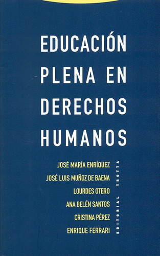 Educacion Plena En Derechos Humanos