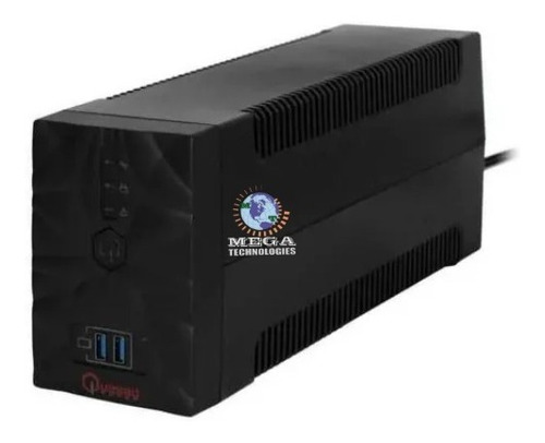 Ups Regulador Quasad 700va 420watts 8 Tomas 2 Usb 25 Minutos