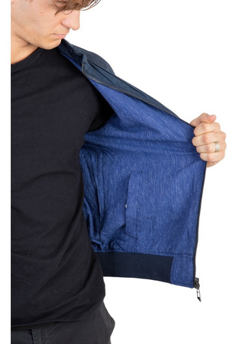 Imagen 4 de 5 de Campera Hombre Reversible Impermeable Newman