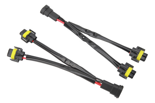 2 Arneses De Cableado De Extensión H11 H8 H9 Macho A Hembra