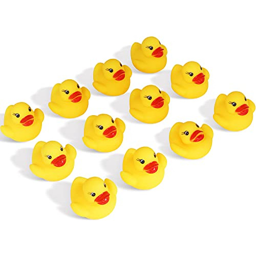 Patito De Goma Baño Ducky - 12 Piezas