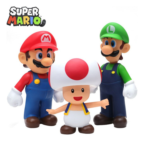 Lote 13 Figuras Super Mario 14 Cm (Usado)