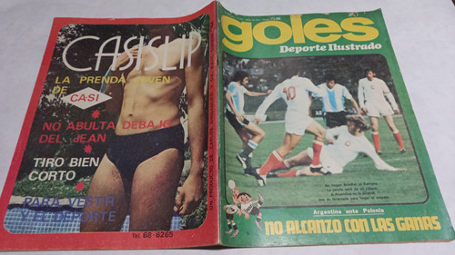 Goles  1327 Mundial 1974 Argentina Polonia Sin Lamina